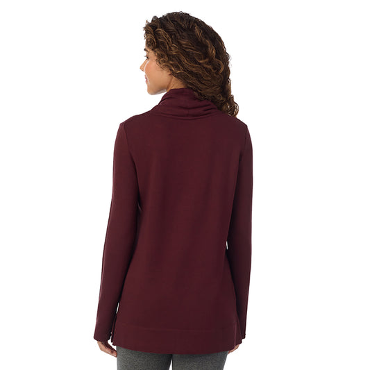 Ultra Cozy Long Sleeve Cowl Neck Tunic