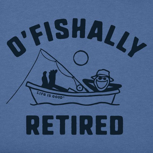 Men Short Sleeve Crusher Tee O Fishy Retired