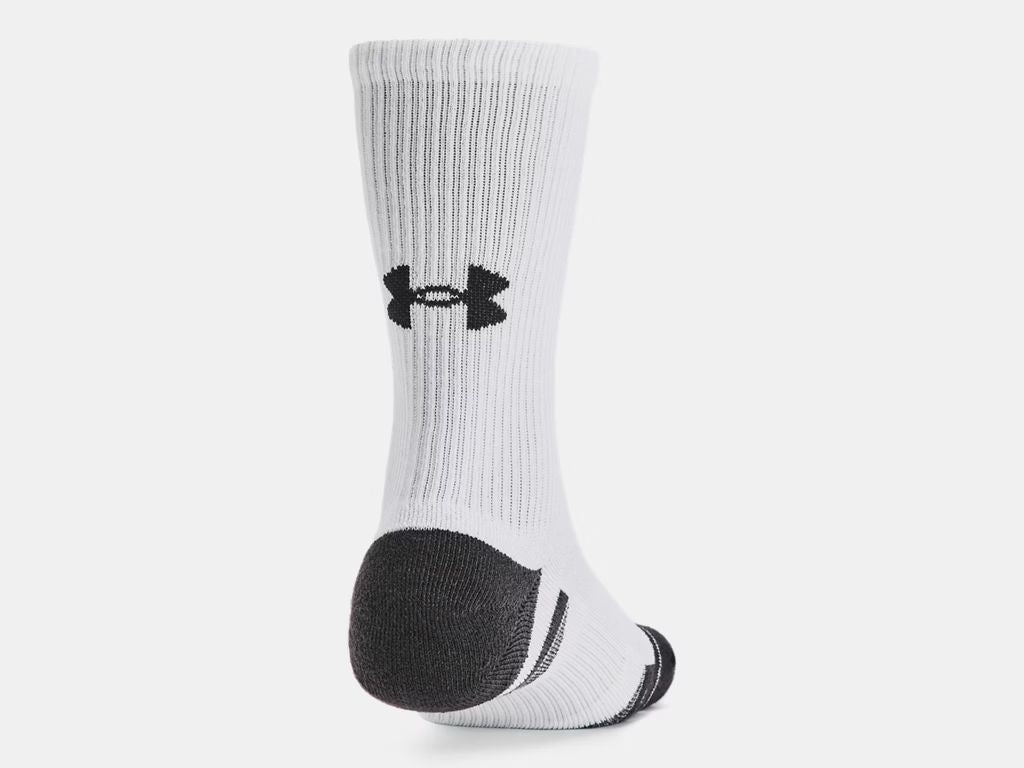 UA Unisex Performance Tech 6 Pack Crew Socks