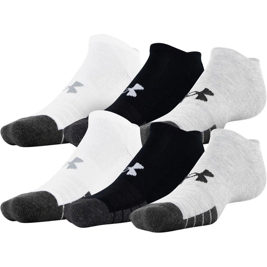 UA Unisex Performance Tech No Show Socks 6 Pack