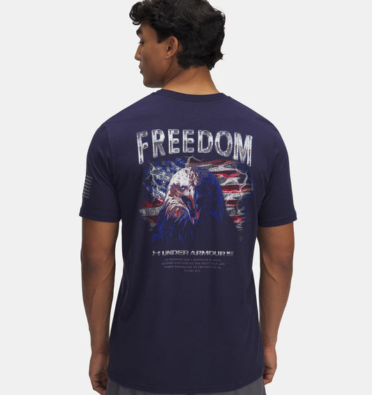 Under Armour Freedom Eagle Short Sleeve Tee Shirt