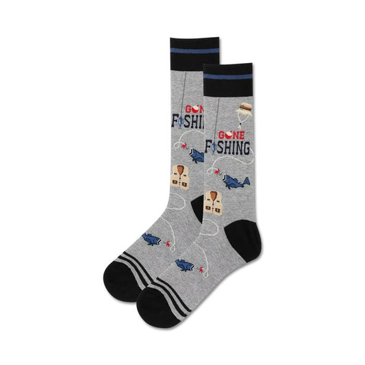 Men Gone Fishing Socks