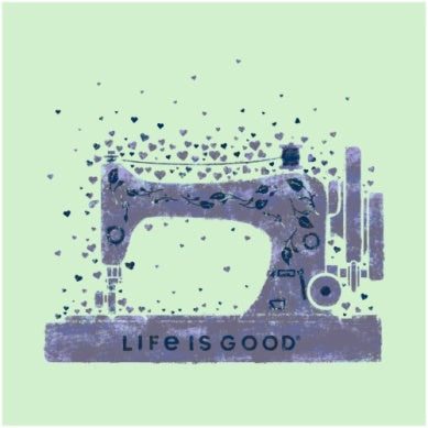 Women Short Sleeve Crusher Lite Tee Sew Much Love