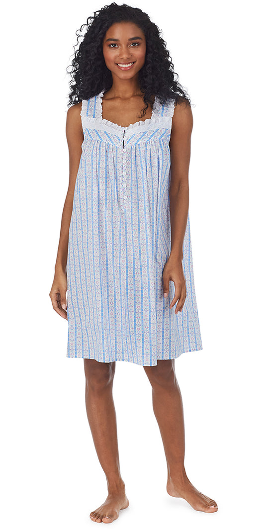 Sleeveless Short Nightgown