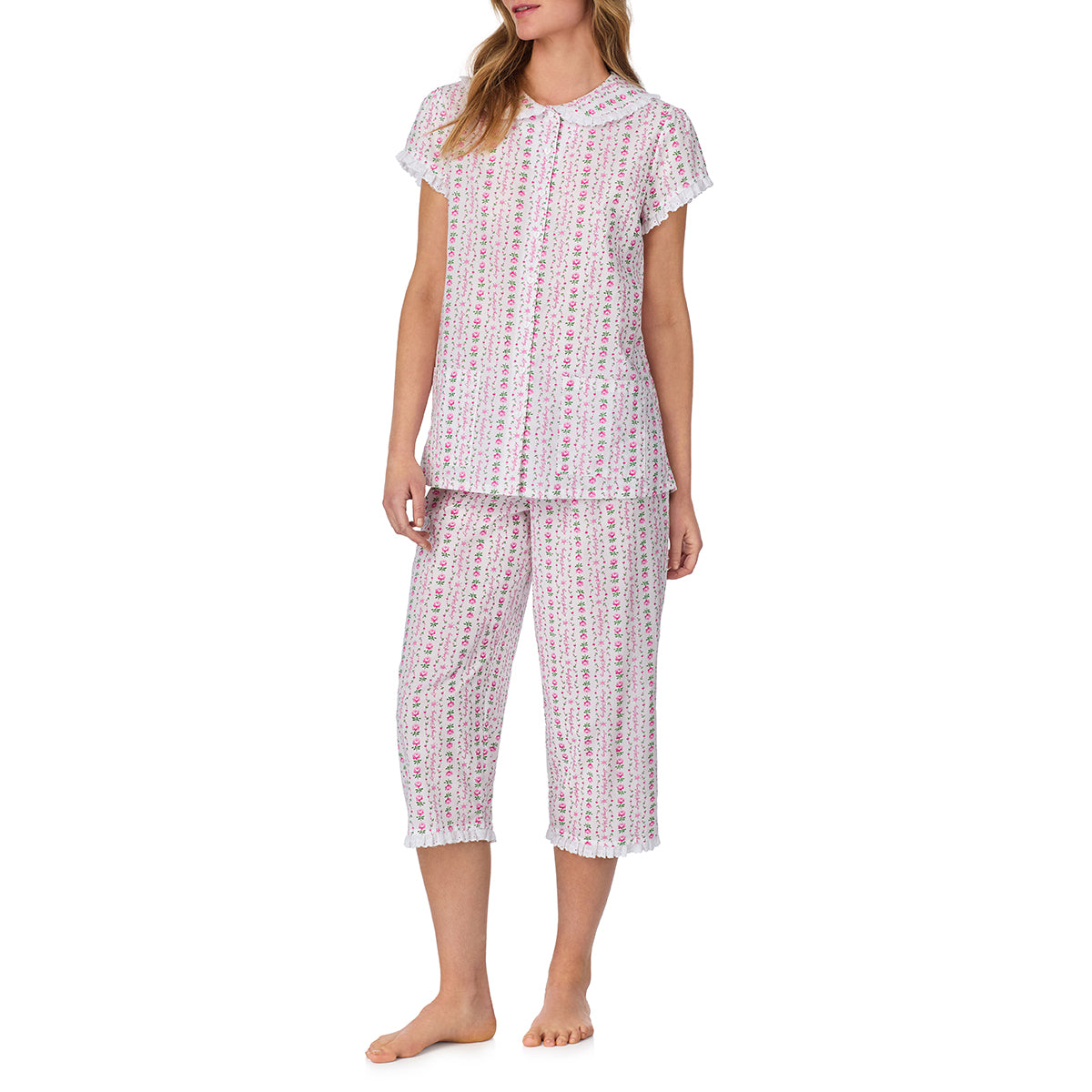 Cap Sleeve Capri Length PJ Set