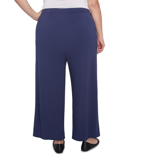 Nantucket Doubleface Jersey Knit Ankle Pant Plus Size