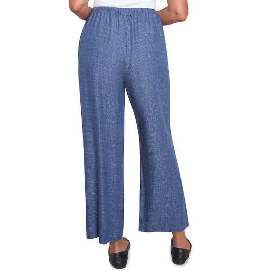 Summer Solstice Ankle Pant With Buttons Petite Size