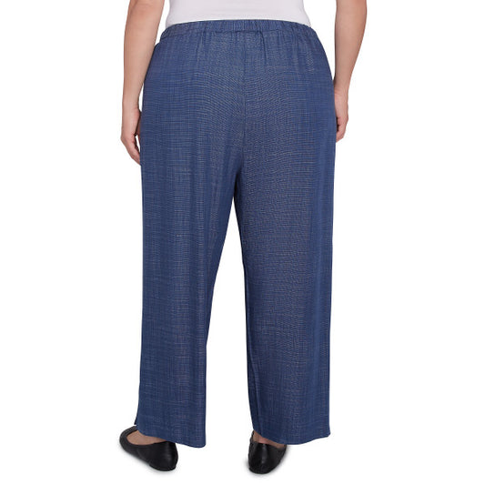 Summer Solstice Ankle Pant With Buttons Plus Size