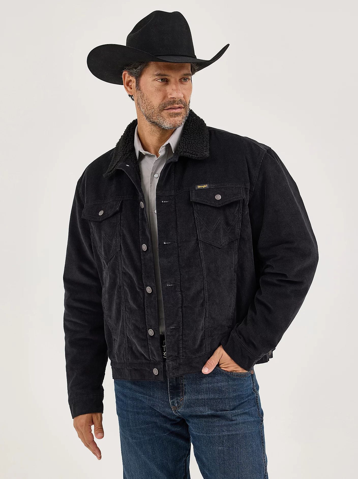Wrangler Sherpa Lined Corduroy Jacket – EssentialApparel.com