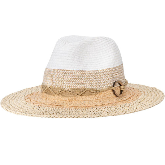Womens Crochet Toyo Safari Hat With Brim