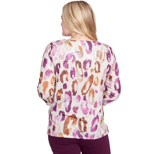 Urban Legend Drama Animal Knit Top