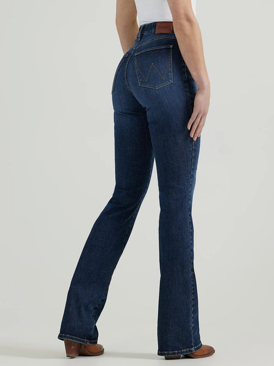 Bespoke High Rise Boot Cut Jeans
