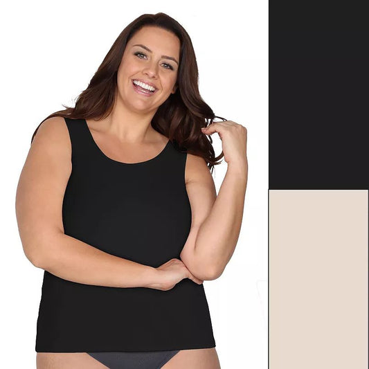 Signature Microfiber 2 Pack Tanks Plus Size