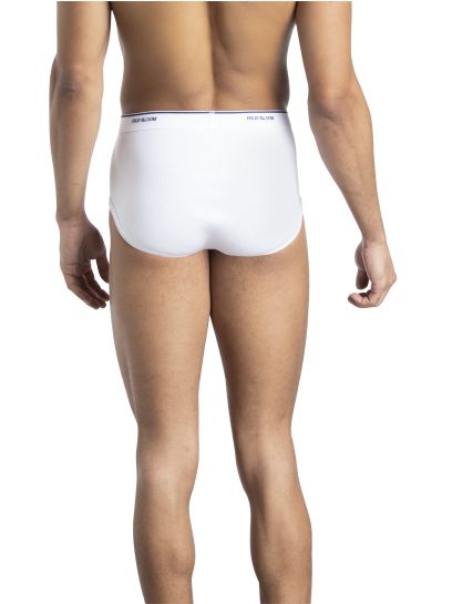 Mens Cotton Briefs White 3 Pack