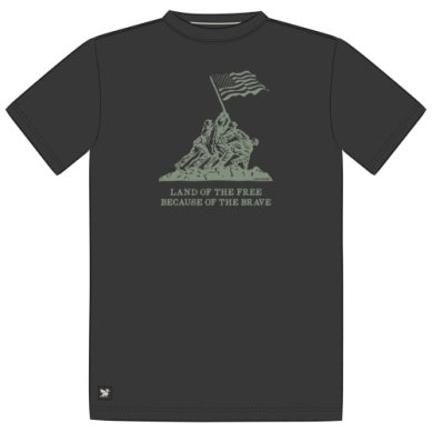 Short Sleeve Crusher Lite Tee Land Of The Free