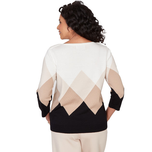 Seville Argyle Sweater