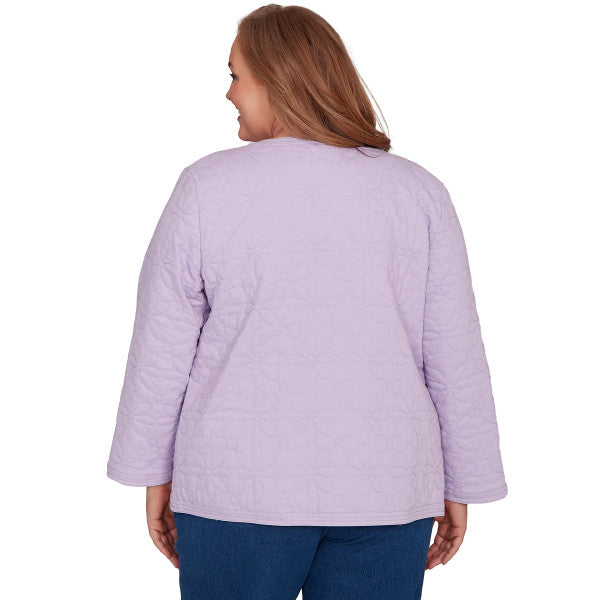 Hilton Head Quilt Floral Patchwork Jacket Women Sizes