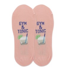 Womens Gym And Tonic No Show Socks