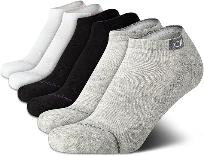 6 Pack Cushion No Show Socks