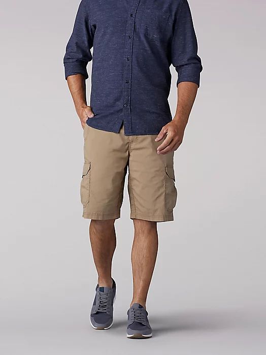 Lee Men's Big/Tall Extreme Motion Crossroads Cargo Short Nomad 50 Lee Men's Big/Tall Extreme Motion Crossroads Cargo Short Nomad 50
