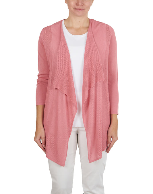 Drape Front Cozy Cardigan