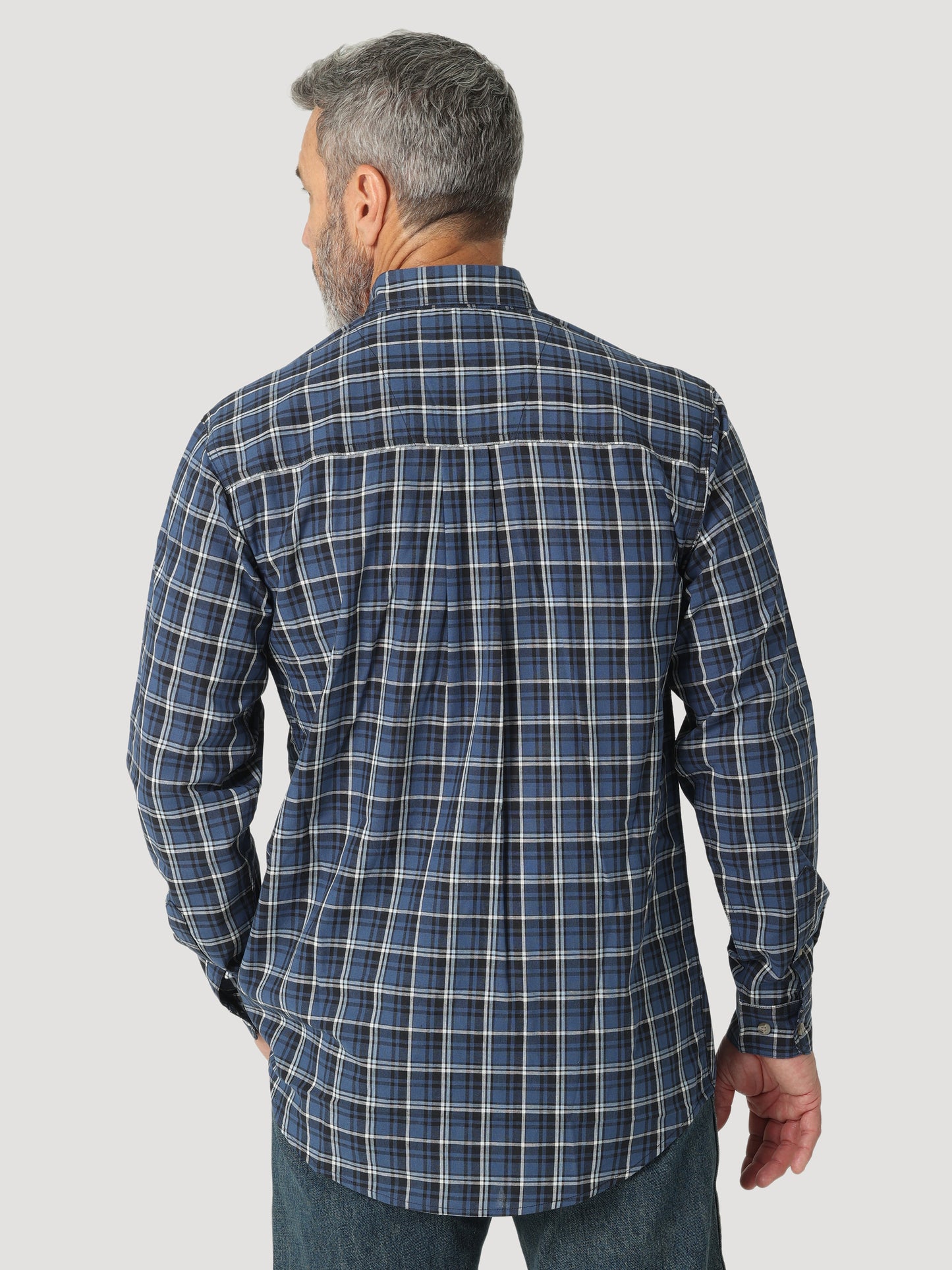 Blue Ridge Plaid Long Sleeve Woven Shirt