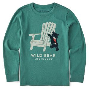 Crusher Wild Bear Long Sleeve Tee Shirt
