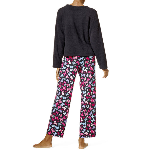 Fluffy Chenille Pajama Set