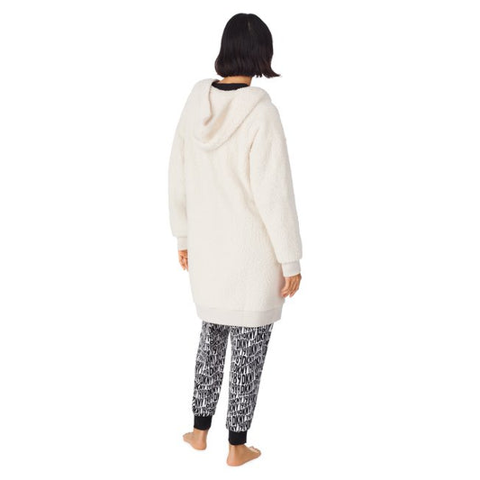 Long Sleeve Hooded Lounge Wrap