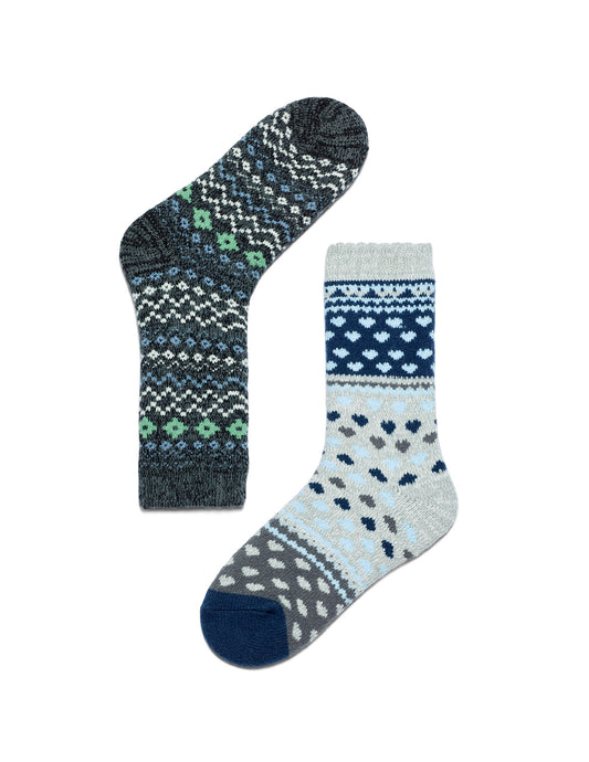 My Favorite Fair Isle 2 Pack Socks