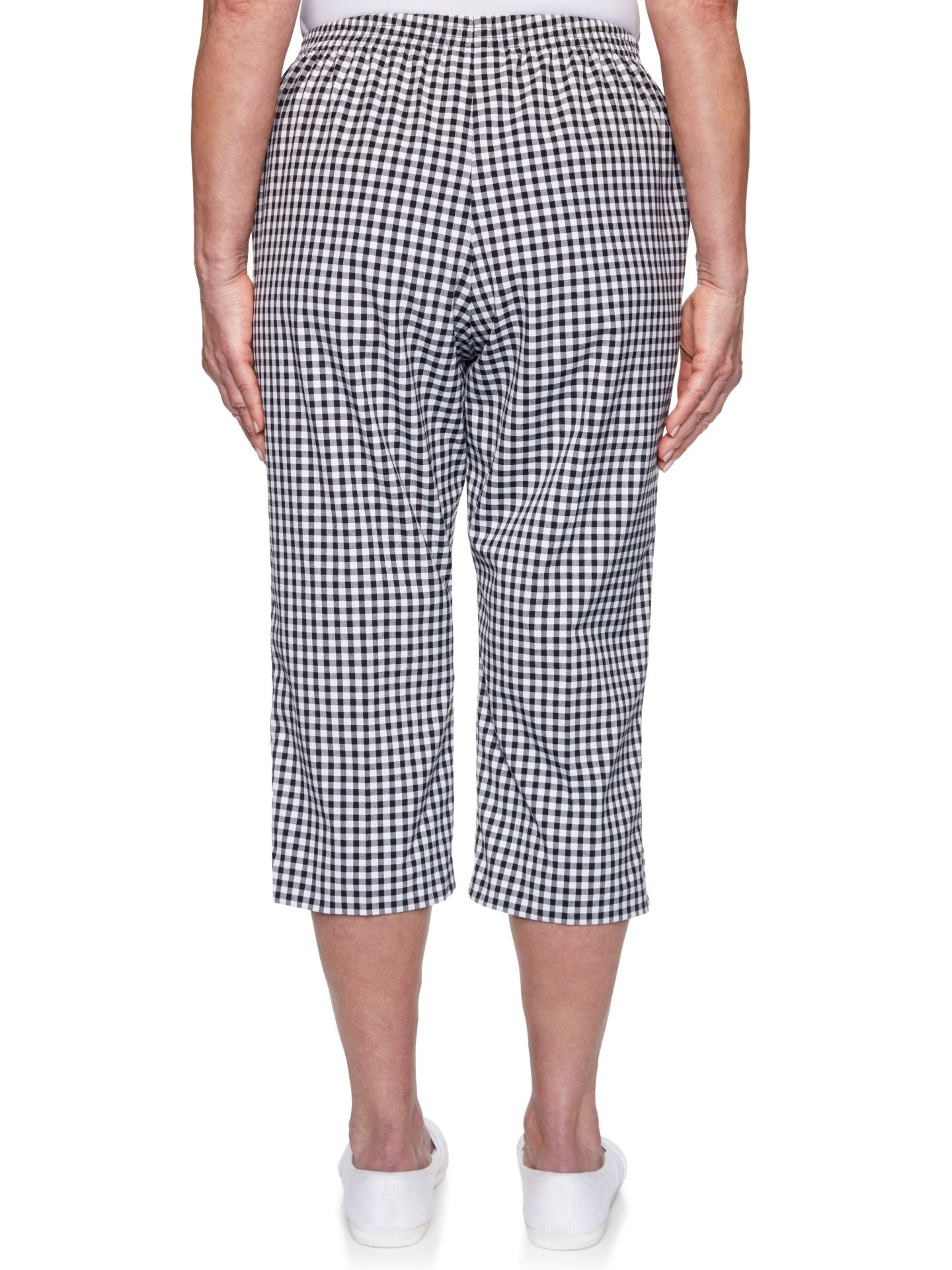 Checkmate Check Capri Pant Plus Size