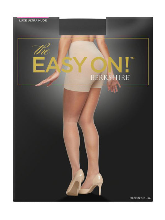 The Easy On! Luxe Ultra Nude Control Top Pantyhose with Sheer Toe