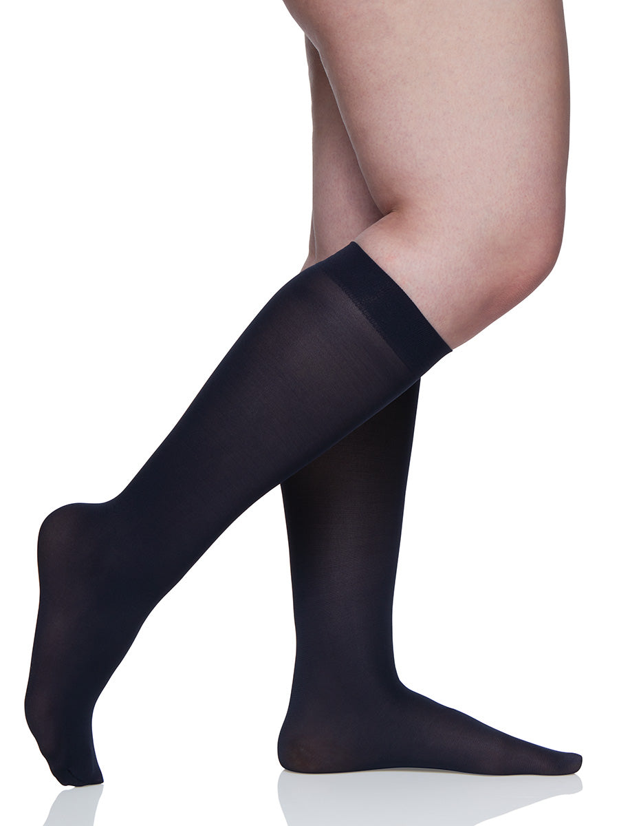 Queen Opaque Trouser Sock