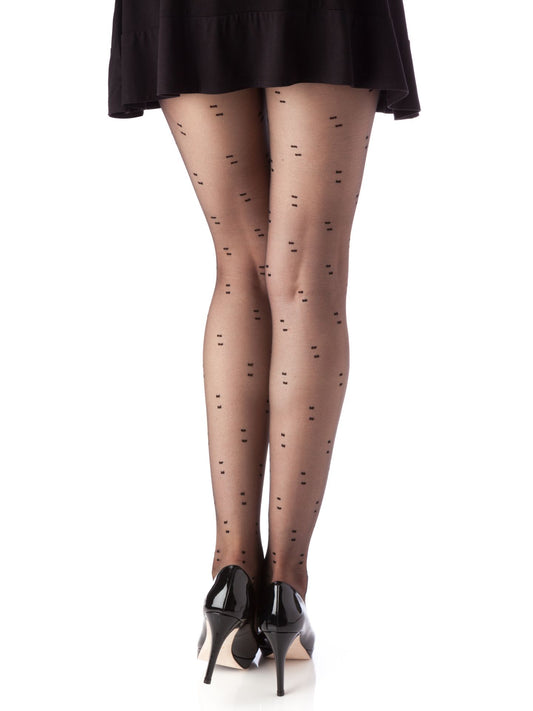 Trend City Dots Control Top Pantyhose