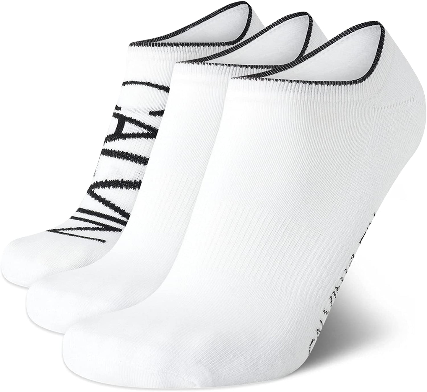 Mens 3 pack terry cushion no show sock