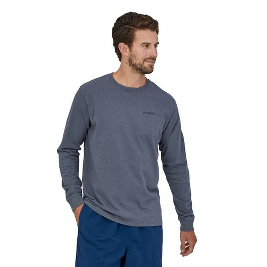 Men's Long-Sleeved Line Logo Ridge Responsibili-Tee