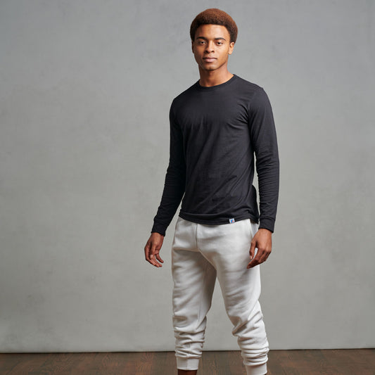 Men's Dri-Power Cotton Performance Long Sleeve Tee