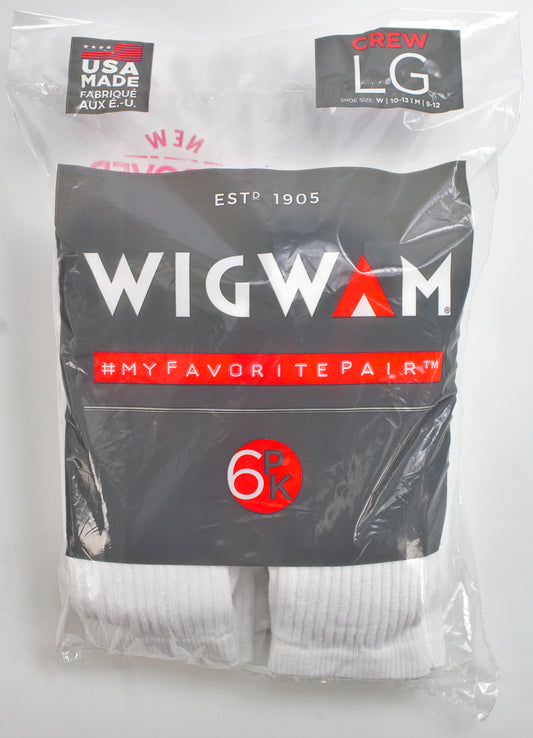 Super 60 Crew Socks - 6-Pack