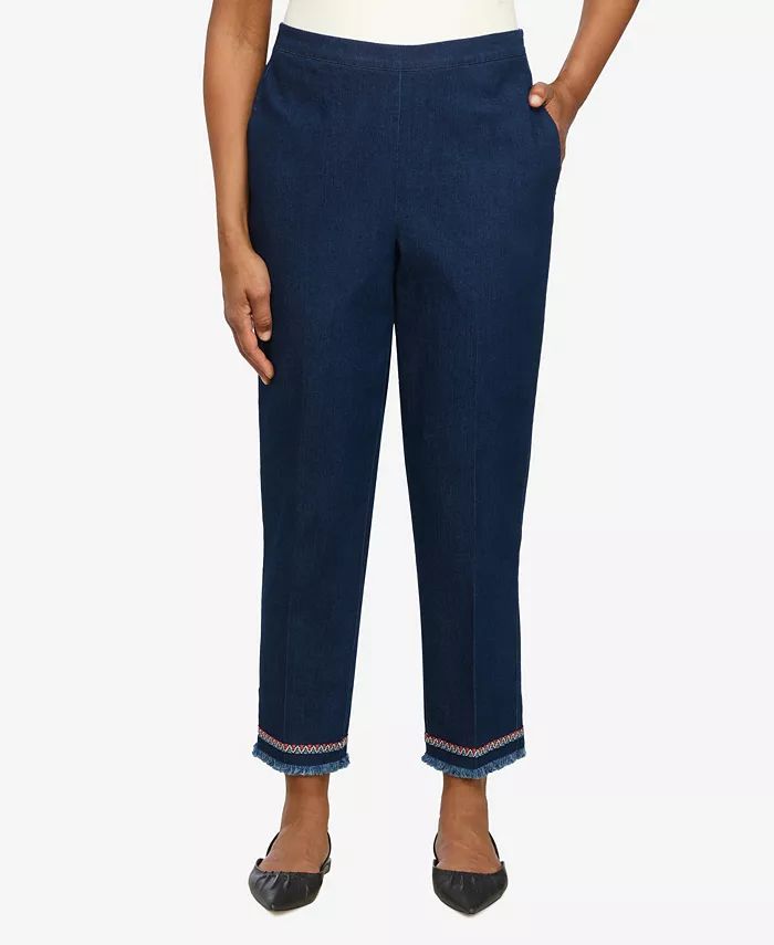 Mesa Verde Trimmed Ankle Pant Petite