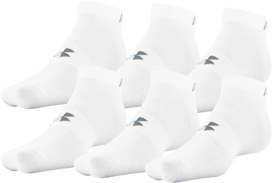 UA Men's Essential Lite Low Cut 6-Pack Socks