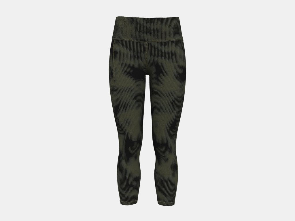 women's heatgear® armour printed ankle leggings