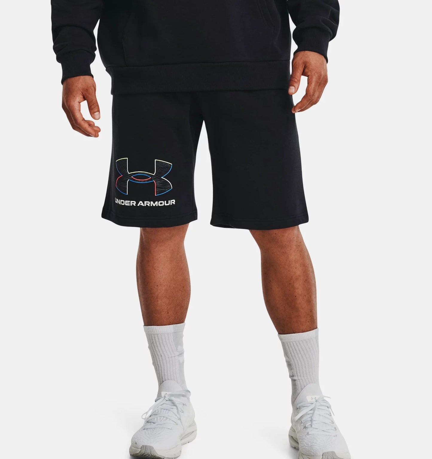 UA Rival Fleece Graphic Short