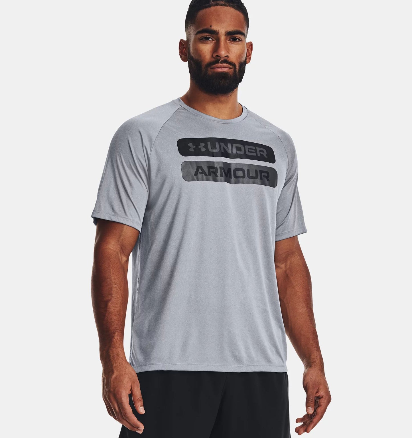 ua team issue wordmark short sleeve