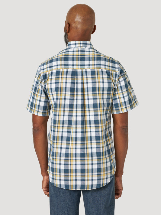 Rugged Wear Blue Ridge Plaid Short Sleeve Shirt