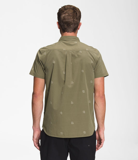 Men's Short-Sleeve Baytrail Jacquard Shirt