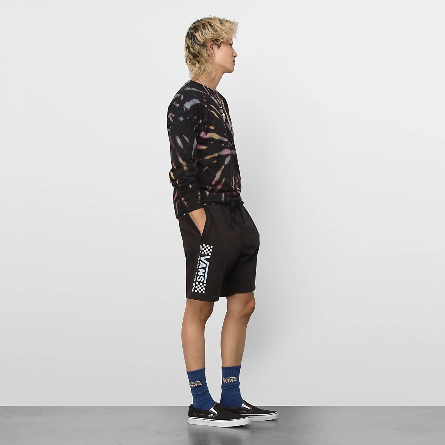 Sketchy Past Relaxed Fleece Short