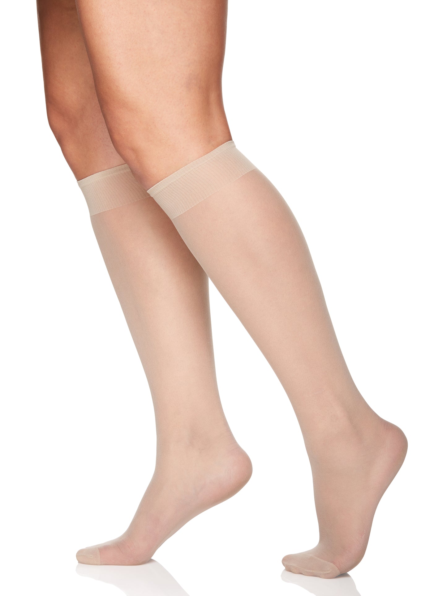 Queen All Day Sheer Knee High with Reinforced Toe
