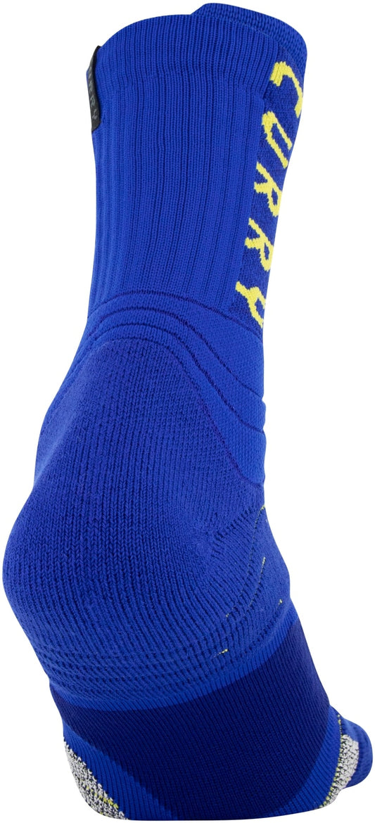 UA Adult's Curry Playmaker Mid Crew Socks
