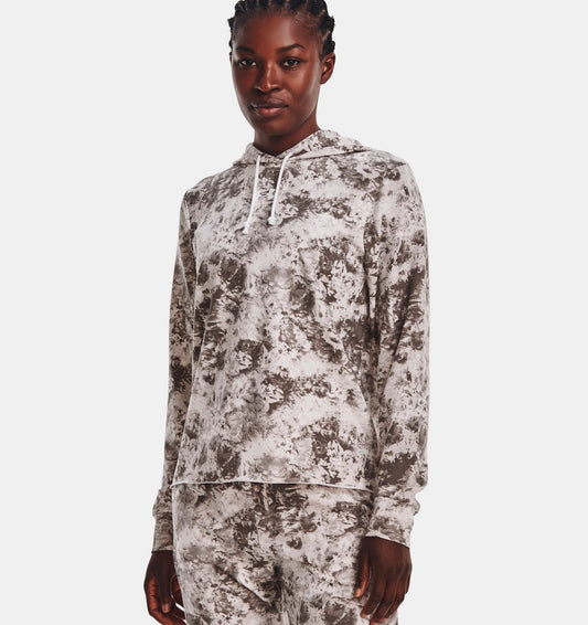 Rival Terry Print Hoodie