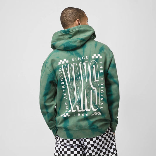 Tall Type Tie Dye Pullover Hoodie